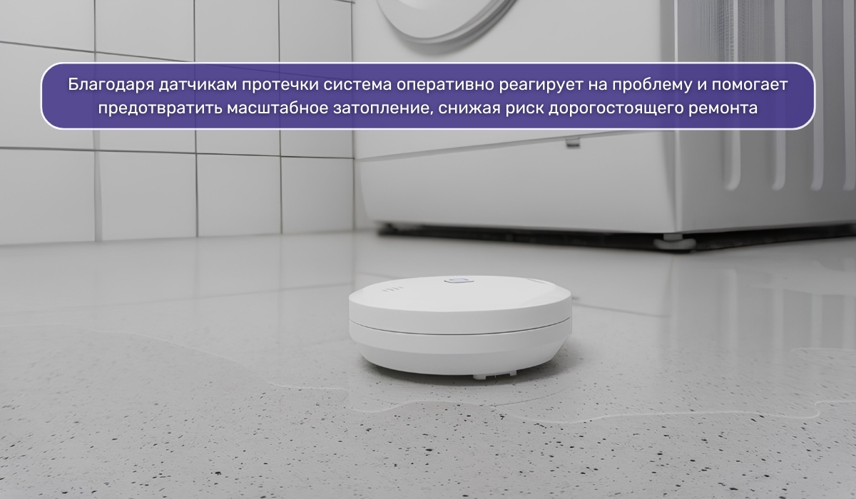 Датчик протечки воды: эффективное решение для системы «умный дом»