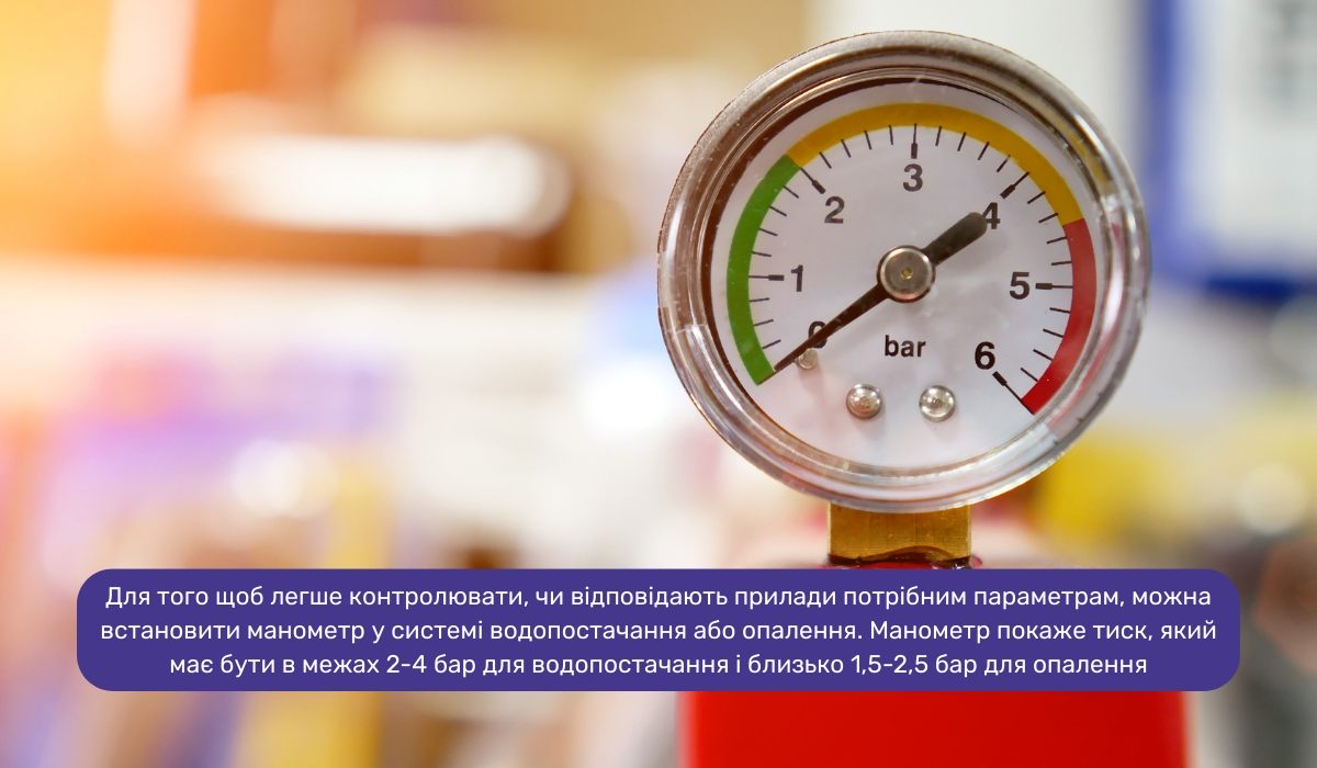 Гудуть труби: контроль тиску в системі водопостачання та опалення - важлива частина профілактики