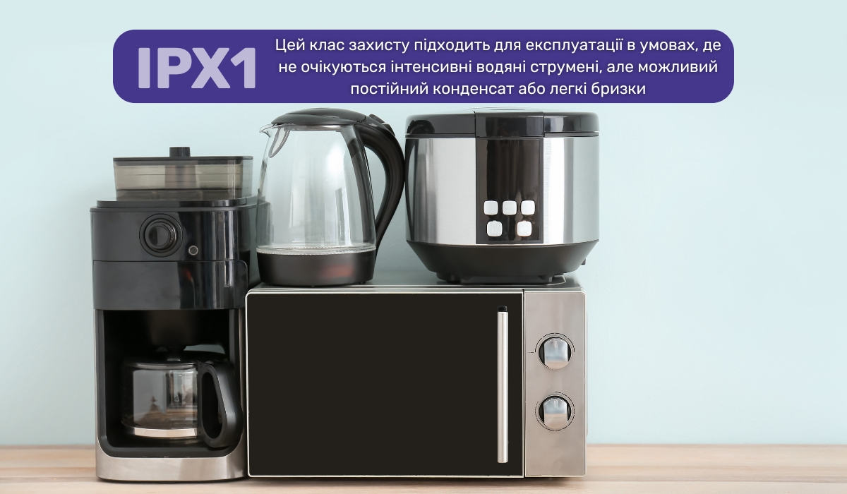 Класи вологозахисту: особливості техніки з класом захисту IPX1
