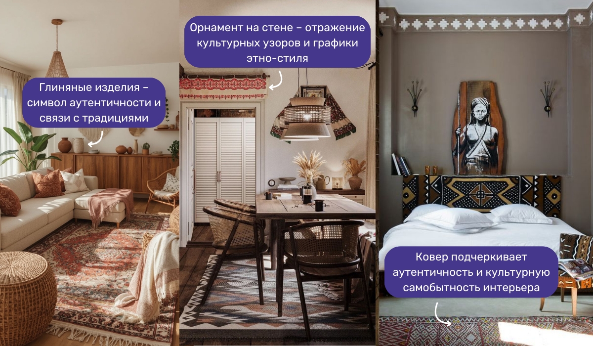 Этно-стиль в интерьере: дизайнерские решения для создания аутентичной атмосферы