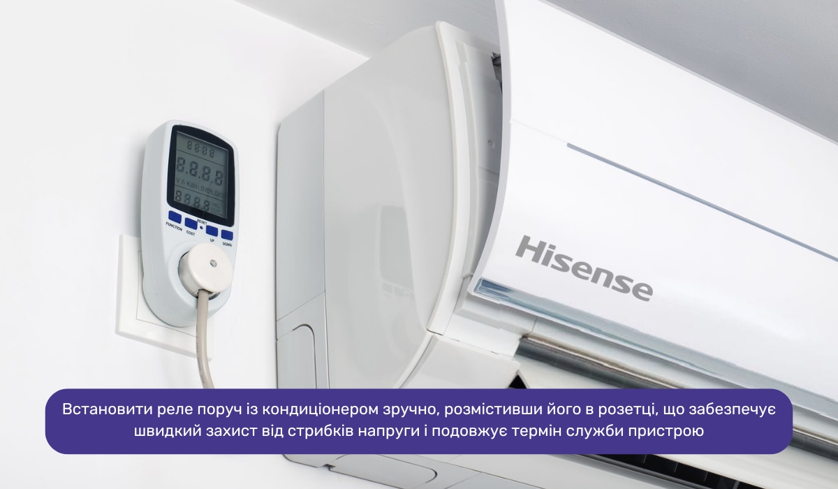 Встановлення захисного реле - надійний захід для запобігання помилок кондиціонера Hisense, спричинених перепадами напруги