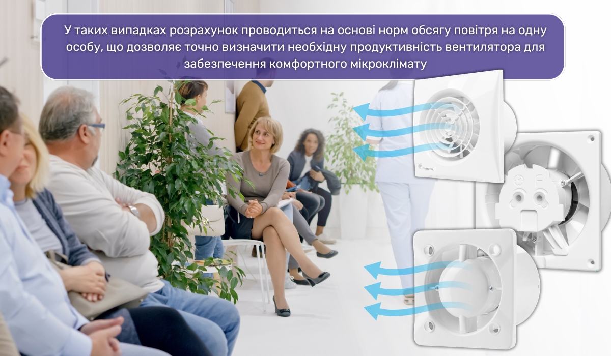 У яких ситуаціях розрахунок потужності вентилятора за коефіцієнтом не застосовується