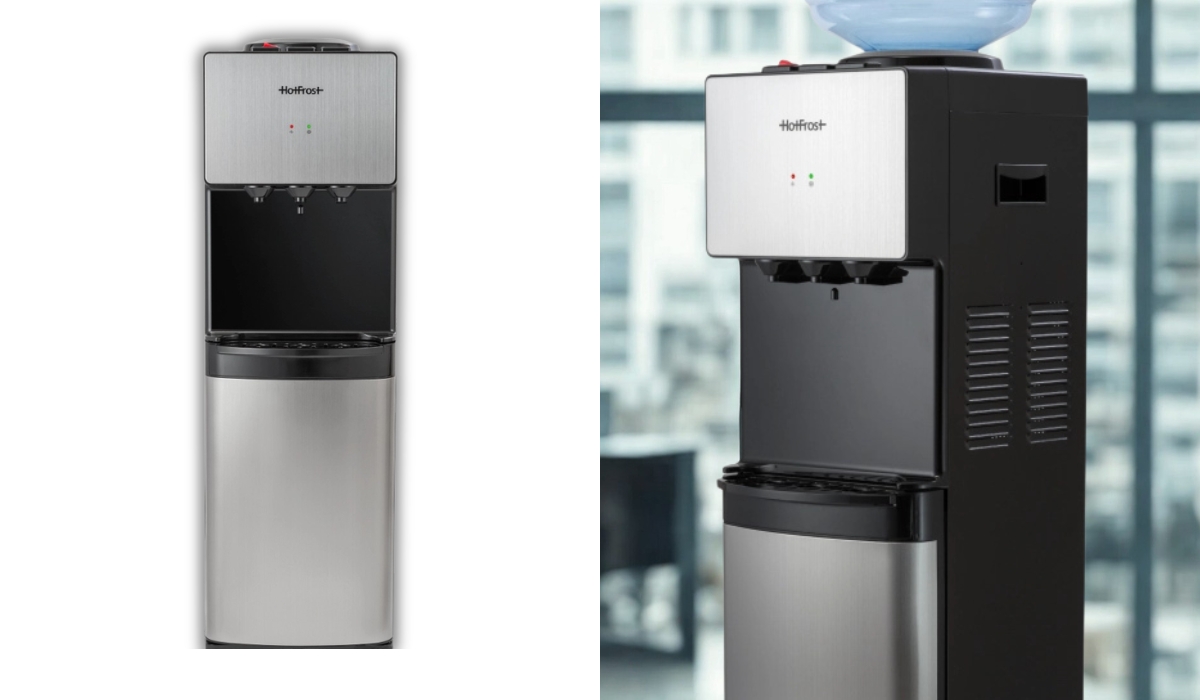 HotFrost V400BS (120140002) - практичный кулер для воды, который заслуженно входит в рейтинг лидеров
