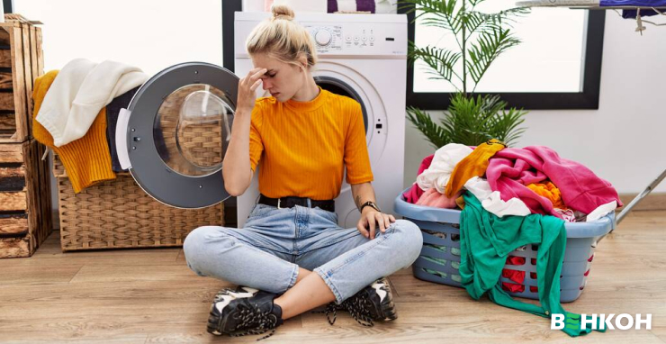 Как предотвратить загрязнение белья стиральной машиной