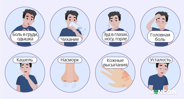 Симптомы отравления, вызванные плесенью