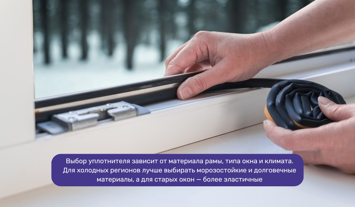Дует с пластиковых окон: уплотнитель как отличное решение для утепления