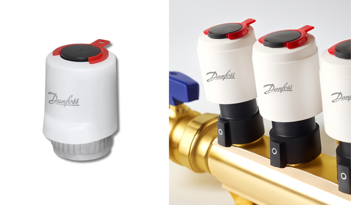 Danfoss TWA-A NC 230V - перший у рейтингу найкращих термоприводів