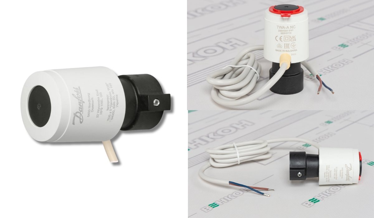 Danfoss TWA-A NC 230V (088H3112) - надійний термопривод у рейтингу