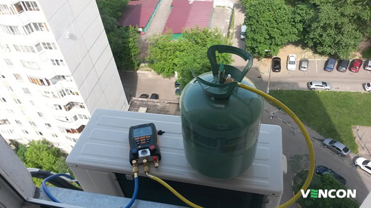 Замена хладагента