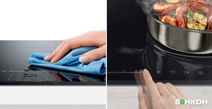 Простой уход за индукционной варочной поверхностью