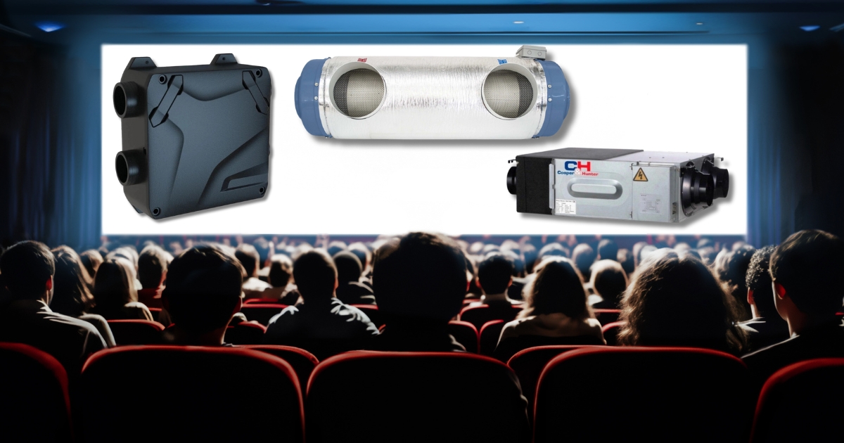 Вентиляція культурно-видовищних установ: театр, кінотеатр, клуб