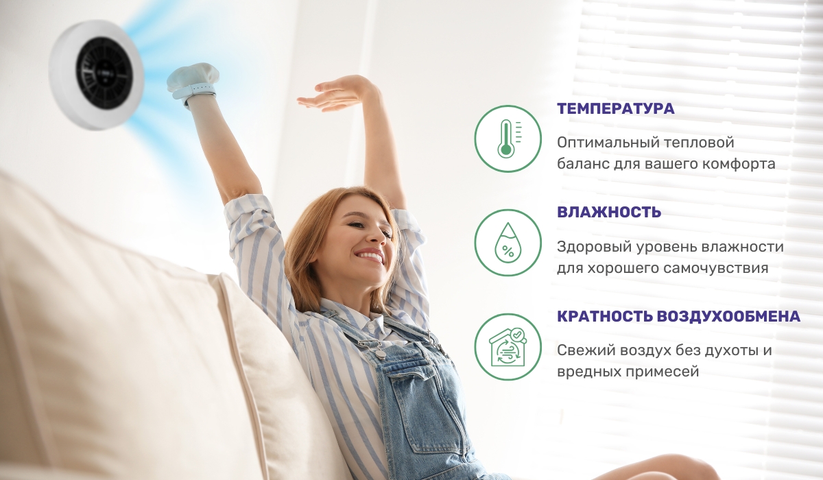 Комфортный микроклимат дома: факторы, влияющие на самочувствие