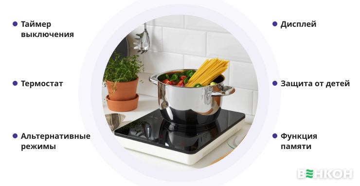 Преимущества сенсорных электроплит