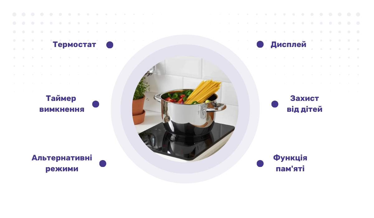 Переваги сенсорних електроплит