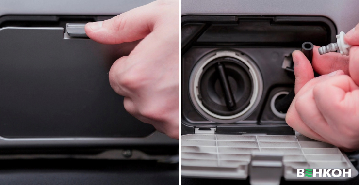 Як перевірити сток і фільтр пральної машини