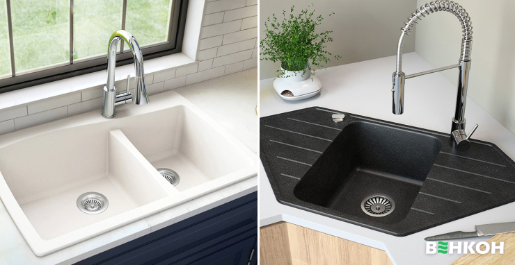 Кращі моделі кухонних мийок