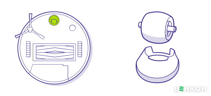 Як чистити колеса робота-пилососа