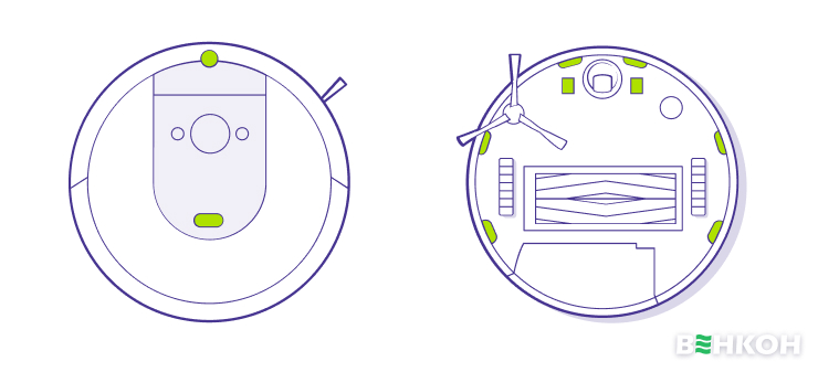 Правильний догляд за датчиками робота-пилососа