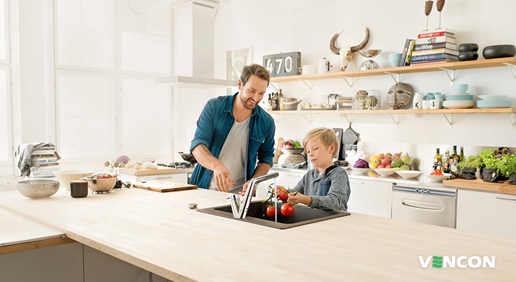 Смесители - основные виды