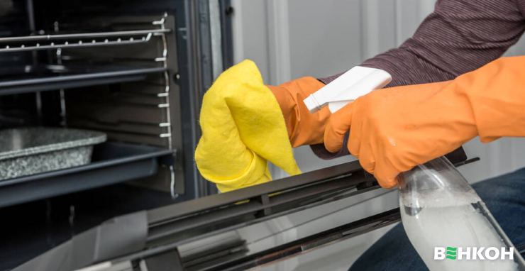 Домашние средства для очистки духового шкафа