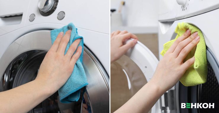 Ефективні способи очищення манжети люка пральної машини