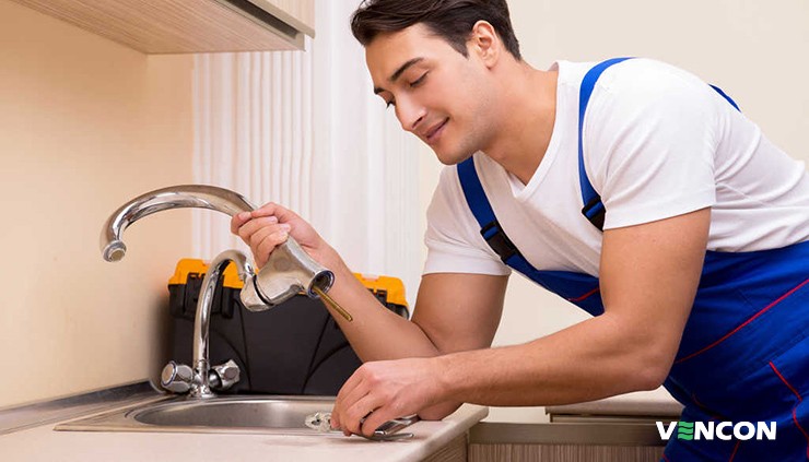 Щоб полагодити вентильний змішувач необхідно дізнатися, яка саме прокладка стоїть в крані-букс