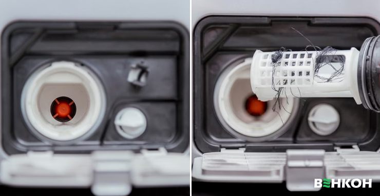 Поради експертів із правильного очищення фільтра у пральній машині