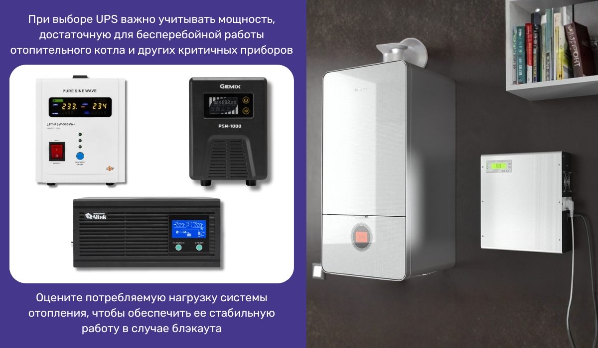 Источник бесперебойного питания: эффективное решение для отопления во время блекаута