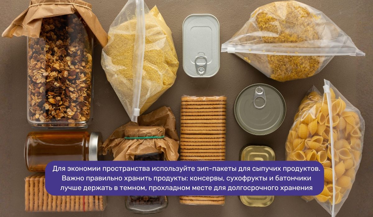 Запас продуктов на случай блекаута: что учесть