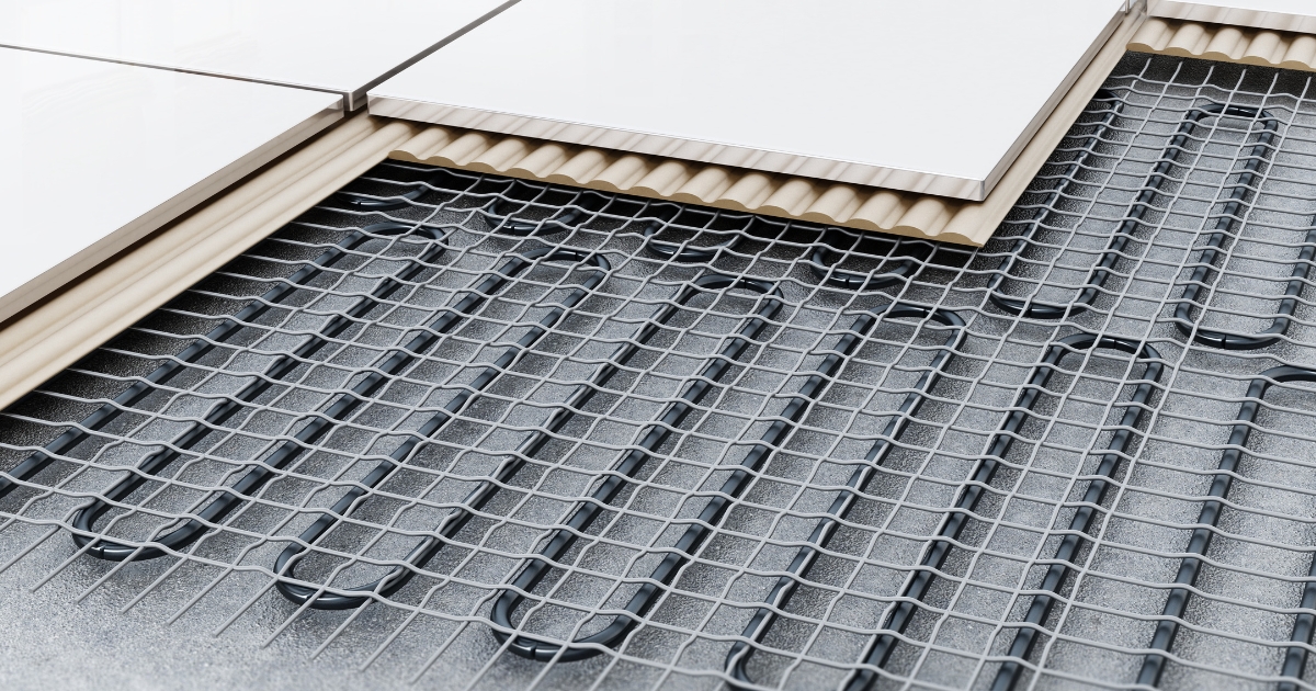 Схеми монтажу теплої підлоги електричної