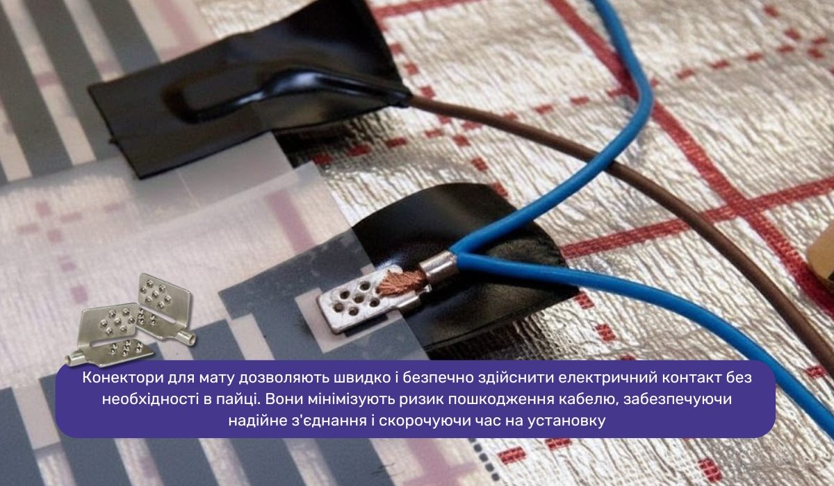 Укладання електричної теплої підлоги з використанням коннекторів: надійний і ефективний метод