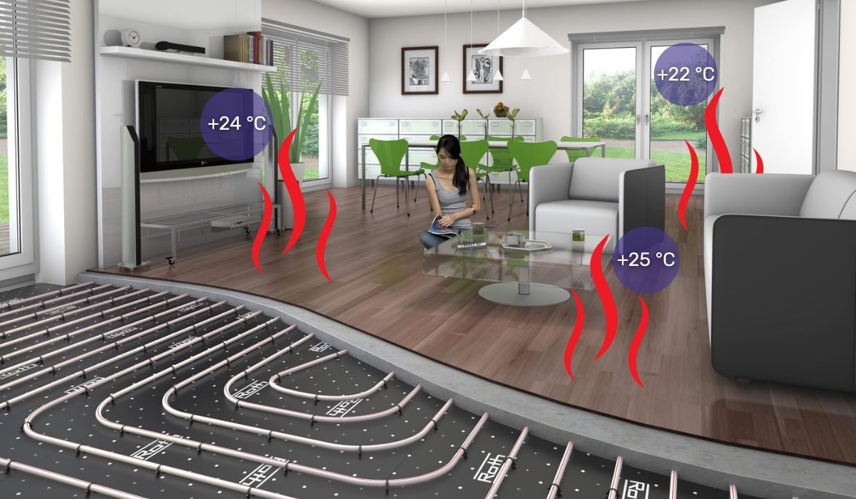 Водяна тепла підлога: ефективний спосіб створити комфортні теплі зони в приміщенні
