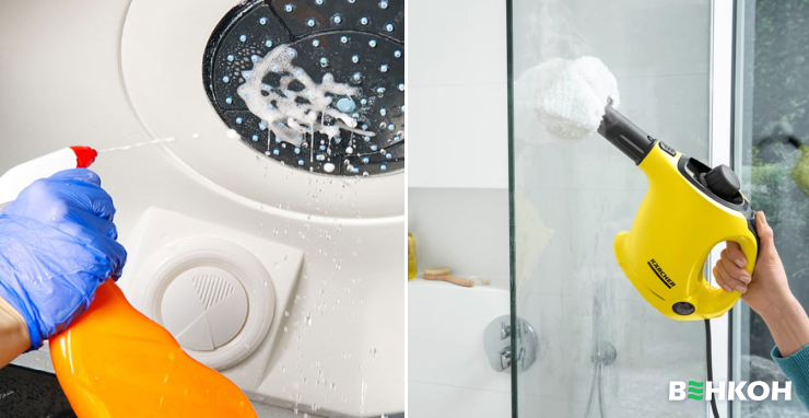 Какие средства использовать для очистки душевой кабины