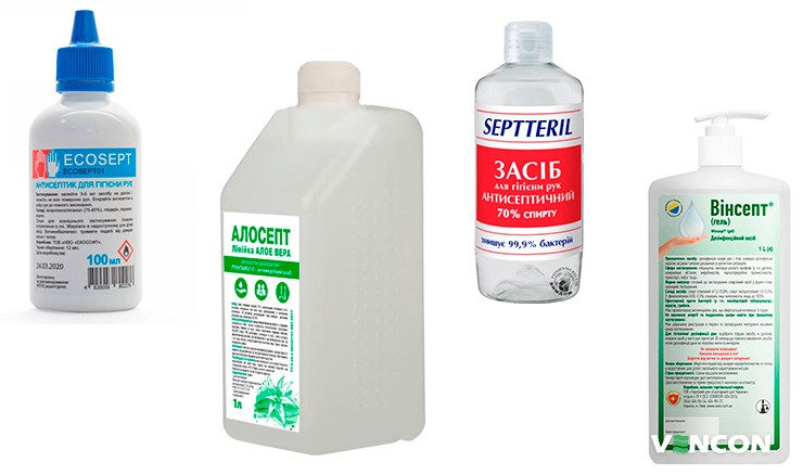 Бренды антисептиков