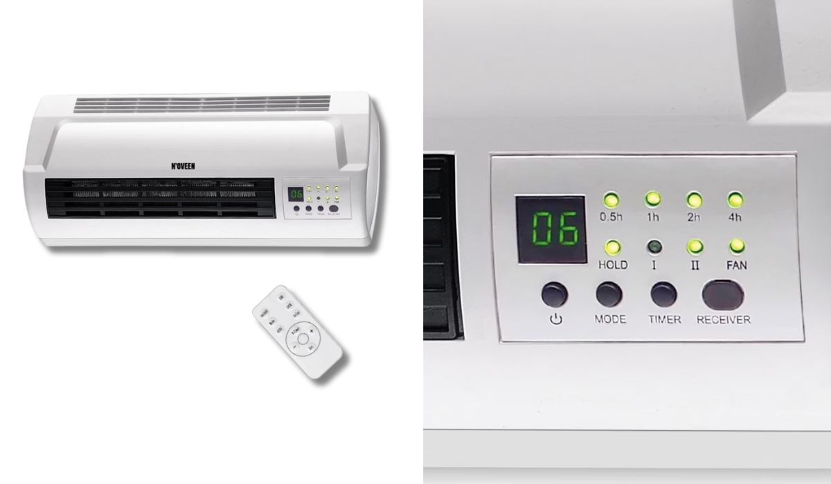 Noveen HC2000 LED - бюджетная модель в рейтинге лучших воздушных тепловых завес