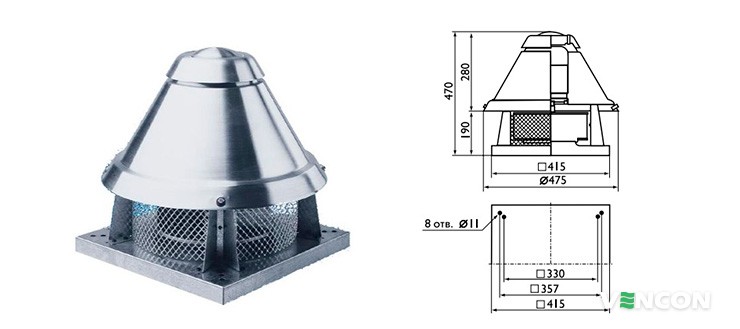 O.Erre Turbocamino ТОП камінних вентиляторів
