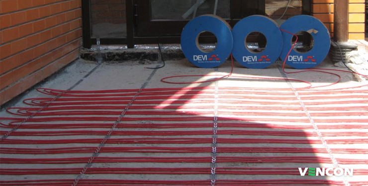 Площі покриття систем антизледеніння