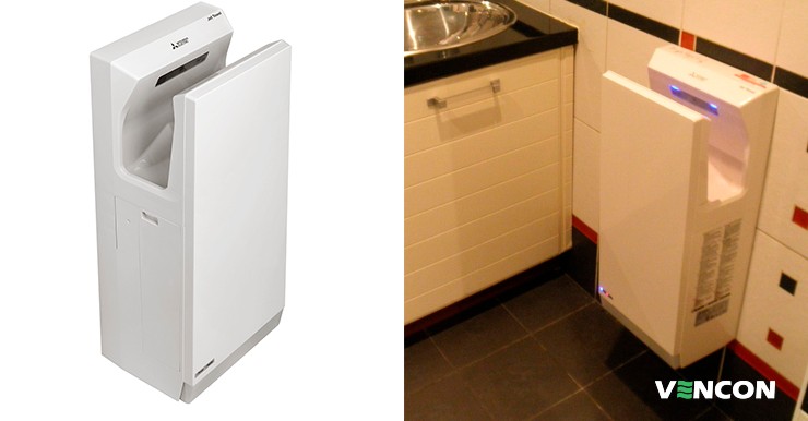 Mitsubishi Electric Jet Towel SB216JSH WE ТОП сушарок для рук