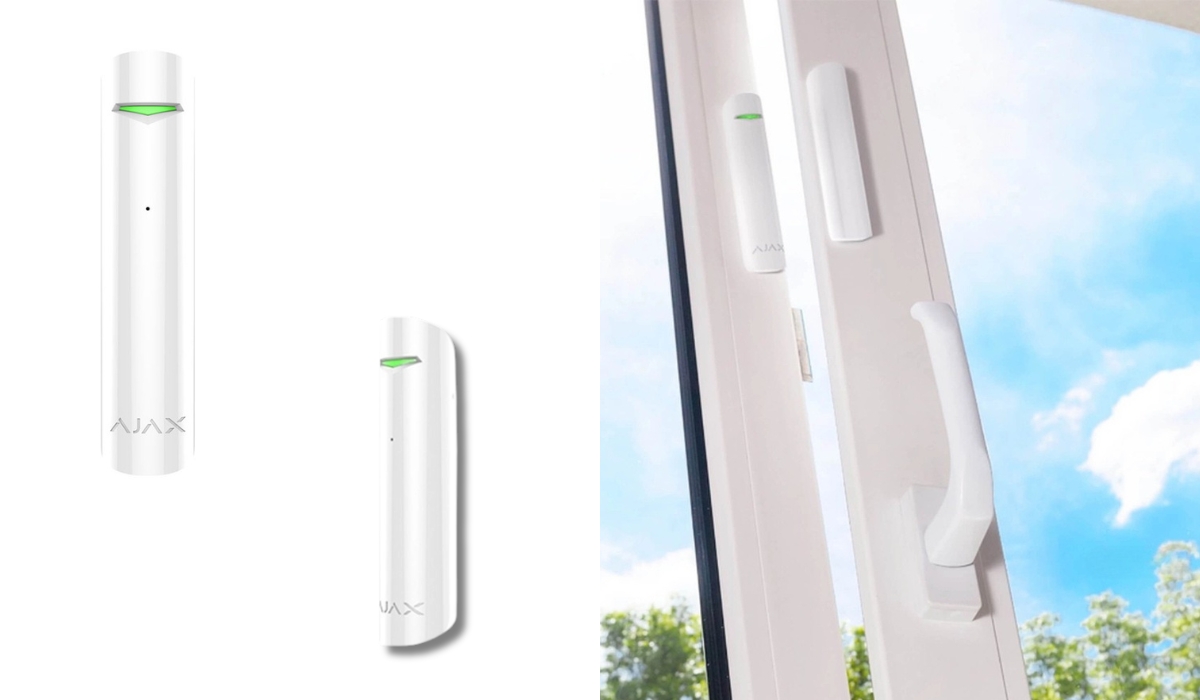 Ajax GlassProtect White - бюджетний датчик розбиття скла з гідними характеристиками
