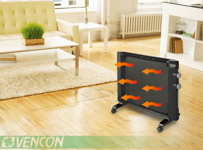 По какому принципу работают микатермические обогреватели