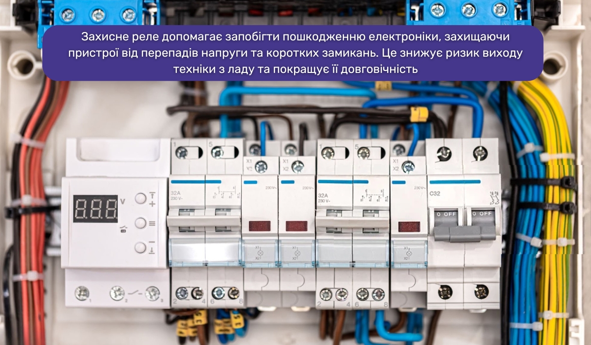 Як захисне реле допомагає захистити техніку, підключену до розетки