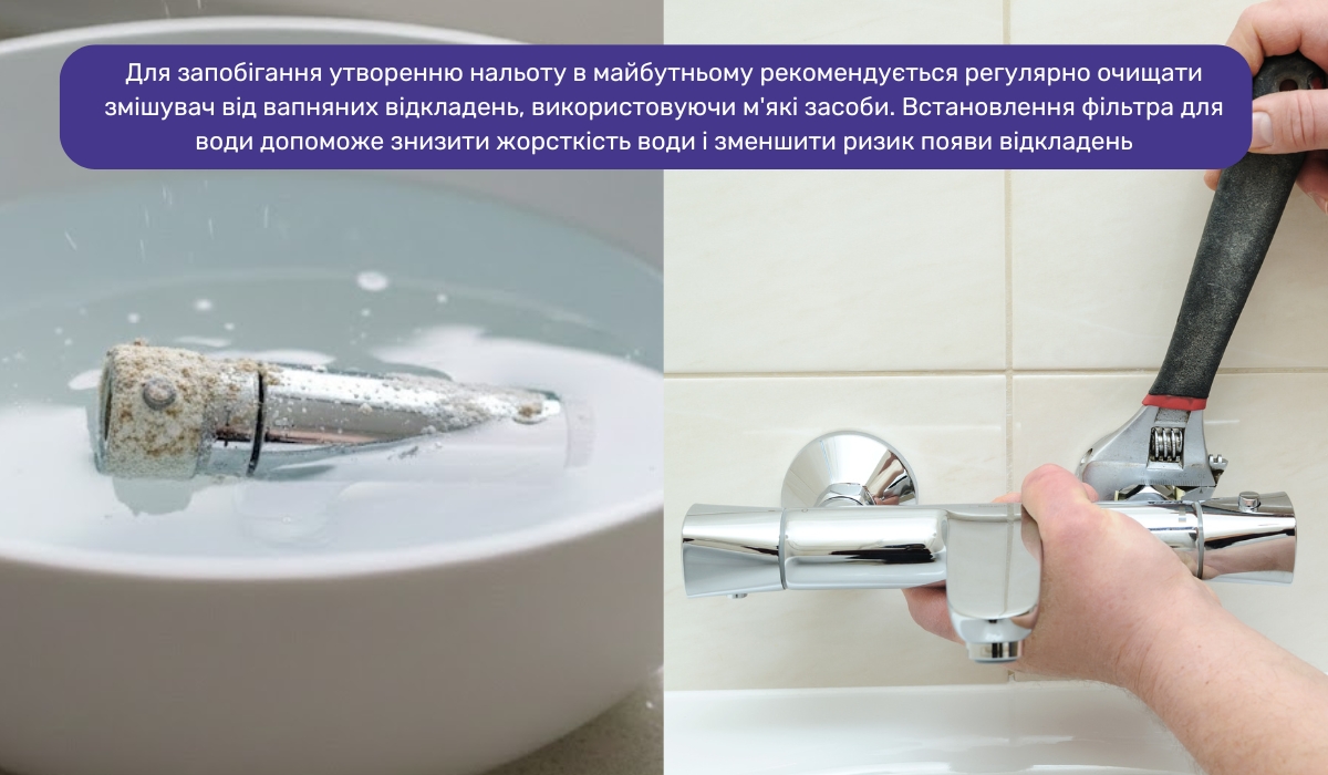 Вирішення проблеми холодної води видалення нальоту з термостатичного змішувача в домашніх умовах