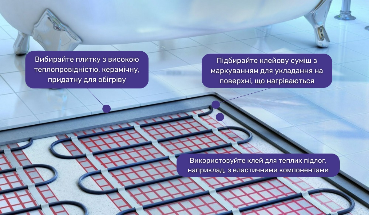 Чи потрібна тепла підлога у ванній? Важливі моменти, які варто враховувати