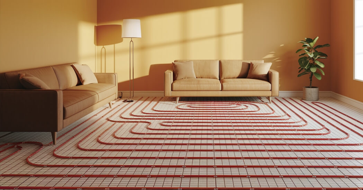 Чи можна на теплу підлогу ставити меблі