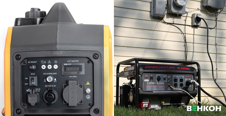 Как определить фазу и ноль для генератора