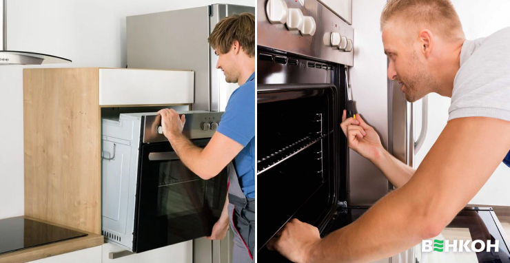 Як самостійно встановити духову шафу