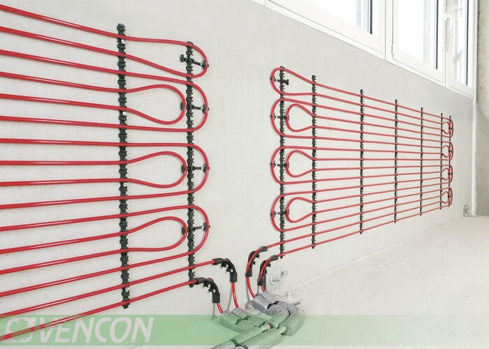 холодный потолок тёплые стены