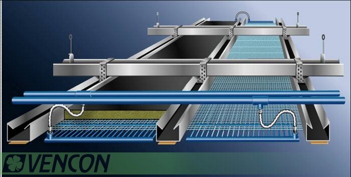как работает холодный потолок