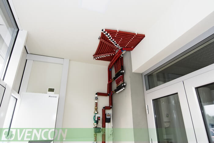 конструкция системы холодный потолок