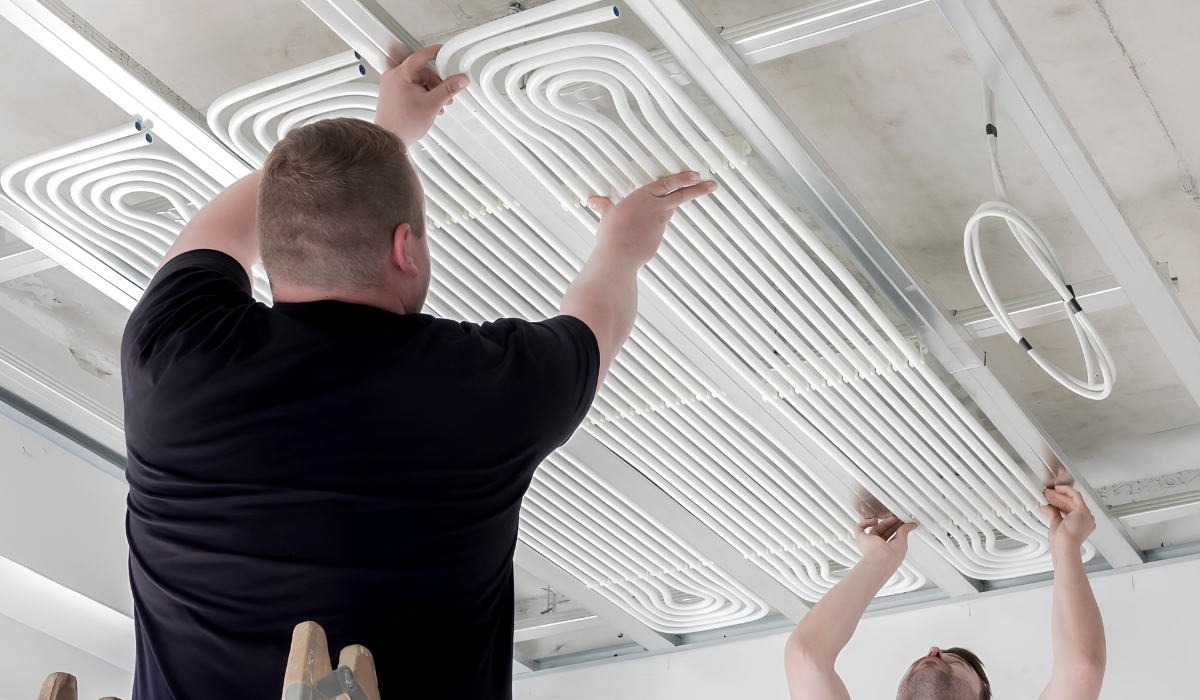 Конструкція системи «холодна стеля»: принцип роботи